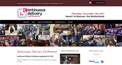 Desktop Screenshot of continuous-delivery-conference.com